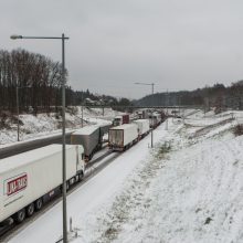 Dėl masinės avarijos Vakariniame aplinkkelyje buvo uždarytas eismas