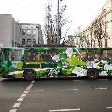 „Kaunas Hockey“ turės savo troleibusą: tai dovana už pergalę