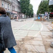 Laisvės alėjos rekonstrukcijos įkarštyje – planai dėl dar vienos gatvės atnaujinimo