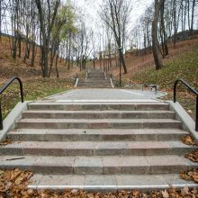 Atgimė legendiniai Kauko laiptai: tikisi, kad taps kauniečių susibūrimo vieta