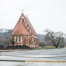 Vilkaviškio vyskupija pritaria Zapyškio bažnyčios aplinkos sutvarkymo projektui