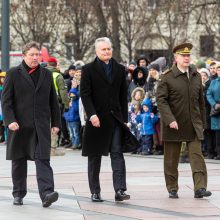 Vilniuje kariniu paradu paminėtos 101-osios kariuomenės metinės