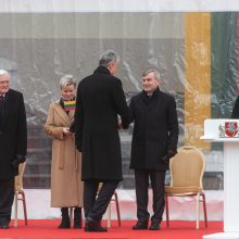 Sostinėje tūkstančiai žmonių Vasario 16-ąją paminėjo tradicinėje eisenoje