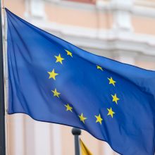 Minint Lietuvos narystės 20-metį, TV bokšte suplazdės Europos Sąjungos vėliava