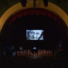 Vilniaus mažajame teatre atsisveikinama su anapilin iškeliavusiu G. Girdvainiu