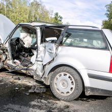 Ateities plente – baisi avarija: žuvo žmogus, trys sužaloti