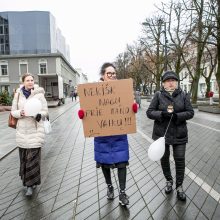 Kaune tėvai vėl protestuoja prieš „gpasą“ vaikams: „Šalin rankas nuo mūsų vaikų“