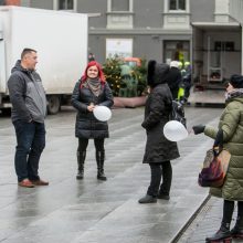 Kaune tėvai vėl protestuoja prieš „gpasą“ vaikams: „Šalin rankas nuo mūsų vaikų“