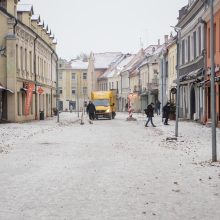 Vilniaus gatvės rekonstrukcija pasiekė pusiaukelę 