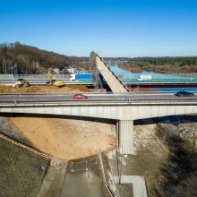 Kleboniškio tilto konstrukcijos ardymas: apie jau atliktus darbus ir vėl nakčiai uždaromą eismą