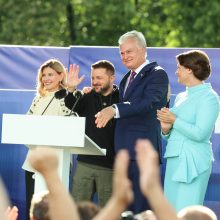 Apie V. Zelenskio vizitą Vilniuje: jis yra iškėlęs karo retorikos meną į aukštumas