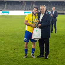 LFF taurės trofėjų iškėlė „TransInvest“