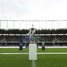 LFF taurės trofėjų iškėlė „TransInvest“