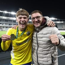 LFF taurės trofėjų iškėlė „TransInvest“