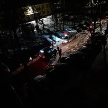Po akistatos su Kauno policijos patruliais BMW ekipažas atsidūrė areštinėje <span style=color:red;>(papildyta)</span>