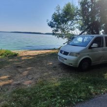 Užsienietis prie Kauno marių įsikūrė darbo vietą: per plauką išvengė net kelių baudų