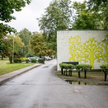 Dainavoje – naujas gatvės meno akcentas: užaugo Pasaulio medis