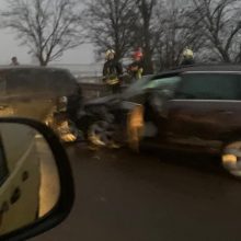 Slidus rytas: per du susidūrimus ties Rumšiškėmis nukentėjo ne tik 14 automobilių, bet ir žmonės
