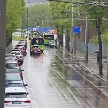 Centre – BMW ir troleibuso avarija: kaltų ieškojo policija