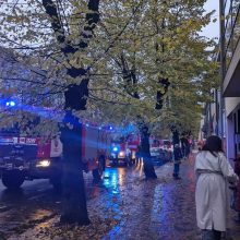 Aliarmas Kauno centre: teko evakuoti mokyklą