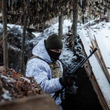 Rusija skelbia užėmusi kaimą Rytų Ukrainoje 