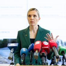 Ministrė: kol Baltarusijos režimas atakuos, tol tęsime neteisėtų migrantų neįleidimo politiką