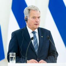 S. Niinisto: nemanau, kad po įstojimo į NATO Suomijoje atsiras branduolinis ginklas 