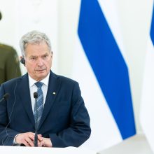 S. Niinisto: nemanau, kad po įstojimo į NATO Suomijoje atsiras branduolinis ginklas 