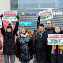 Viešasis transportas sostinėje gali vėluoti ne tik dėl sniego: tęsiasi vairuotojų streikas