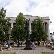 Į LGBTIQ eitynes atvykęs sostinės meras: Vilnius – visiems atviras miestas