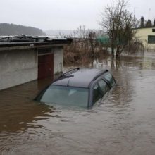 Prie Neries – įtampa dėl potvynio: kada jo galima tikėtis?