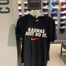 Kaunas reklamuoja „Nike“ ar „Nike“ Kauną? 