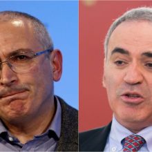 M. Chodorkovskis, G. Kasparovas ragina neįvesti visiško vizų draudimo ES