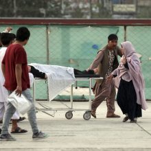 Kabule per sprogimą prie mokyklos žuvo 25 žmonės, 52 sužeisti 