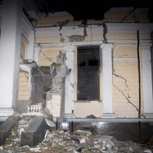 Naktį okupantai atakavo Odesą: sugadinta miesto infrastruktūra, nukentėjo ir žuvo žmonės