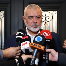 Šaltiniai: „Hamas“ lyderis surengė derybas su Turkijos diplomatijos vadovu