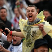 Ukrainiečius sutriuškinę anglai – „Euro 2020“ pusfinalyje