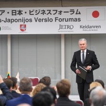 Lietuva ir Japonija pasirašė memorandumus energetikos ir IT srityse 