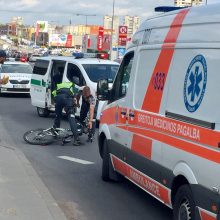 Marijampolės policininkas partrenkė dviračiu važiavusį paauglį