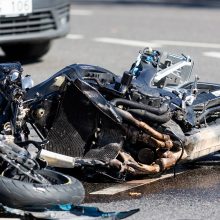 Per avariją Vilkaviškio rajone žuvo motociklininkas: kliudė gandrą <span style=color:red;>(atnaujinta)</span>