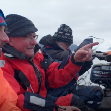 Lietuviai pirmieji tyrė lagūną Arkties pakrantėje: plaukėme į nežinomybę