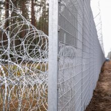 L. Kasčiūnas: pasienyje su Baltarusija – 150 kilometrų koncertinos, 10 kilometrų tvoros