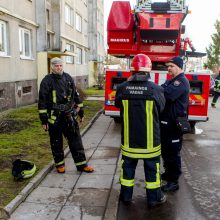 Kaimynai apie Kaune užsiliepsnojusį butą: to buvo galima tikėtis 