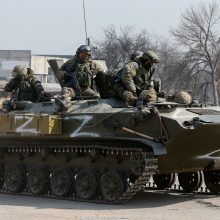 Rusijos kareiviai Ukrainoje pavogė zoologijos sodo gyvūnams skirtas daržoves