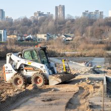 Prie laidojimo namų – darbai be leidimų