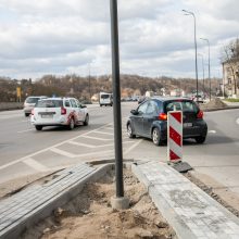 Karaliaus Mindaugo prospekte – eismo chaosas: avarinės situacijos ir vairuotojų barniai