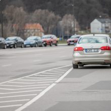 Karaliaus Mindaugo prospekte – eismo chaosas: avarinės situacijos ir vairuotojų barniai