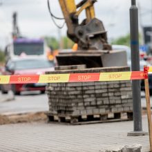 Kauno senamiestyje vairuotojus pasitinka pakeista eismo tvarka