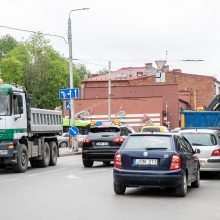 Kauno senamiestyje vairuotojus pasitinka pakeista eismo tvarka