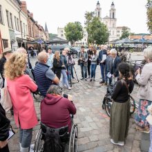 Vilniaus gatvė – svarbiau žmogus ar akmuo?